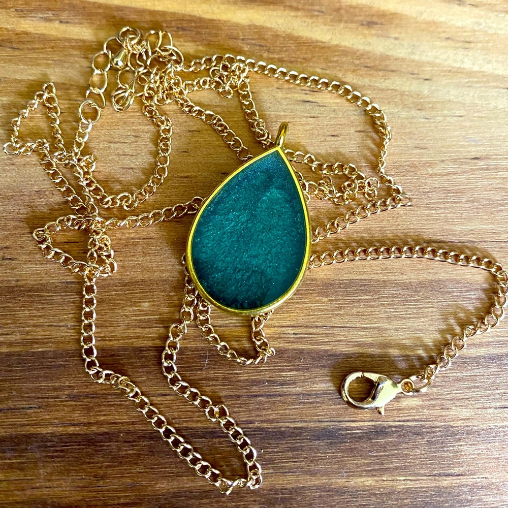 Handmade resin jewelry